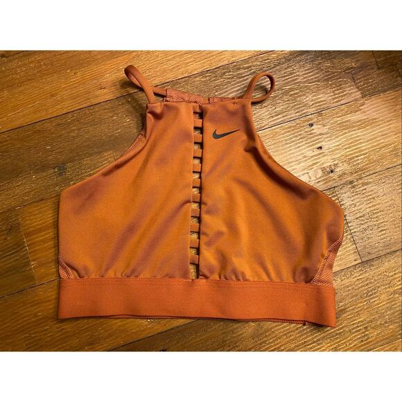 Nike Small brown Ladder Light Support Indy Sports Bra - Picture 1 of 7